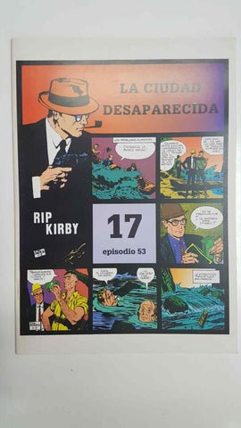 Rip Kirby 17/episodio 053 - La ciudad desaparecida. Tiras diarias del 10/4/61 al 16/9/61