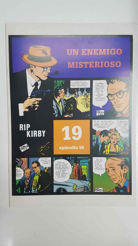 Rip Kirby 19/episodio 055 - un enemigo misterioso. Tiras diarias del 12/2/62 al 28/4/62