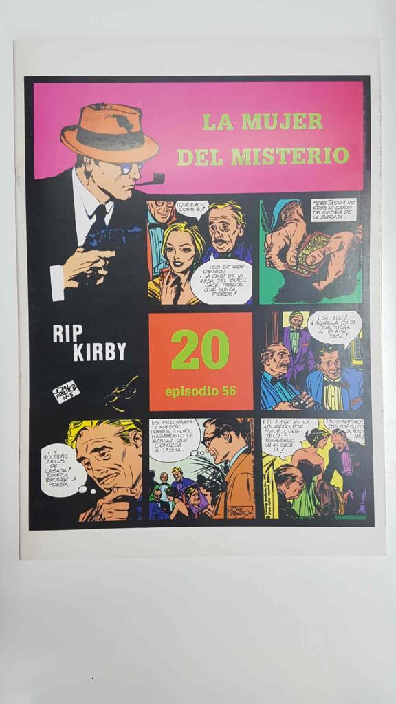 Rip Kirby 20/episodio 056 - La mujer del misterio. Tiras diarias del 30/4/62 al 11/8/62