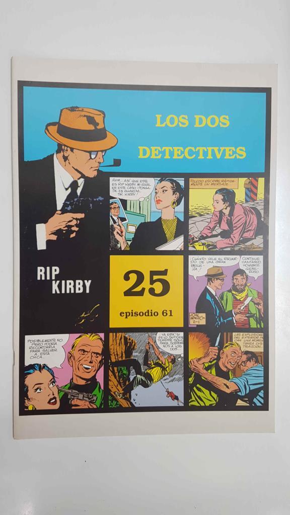 Rip Kirby 25/episodio 061 - Los dos detectives. Tiras diarias del 16/12/63 al 14/3/64