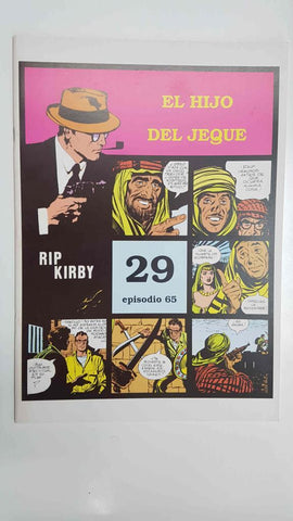Rip Kirby 29/episodio 065 - El hijo del jeque. Tiras diarias del 30/11/64 al 3/4/65