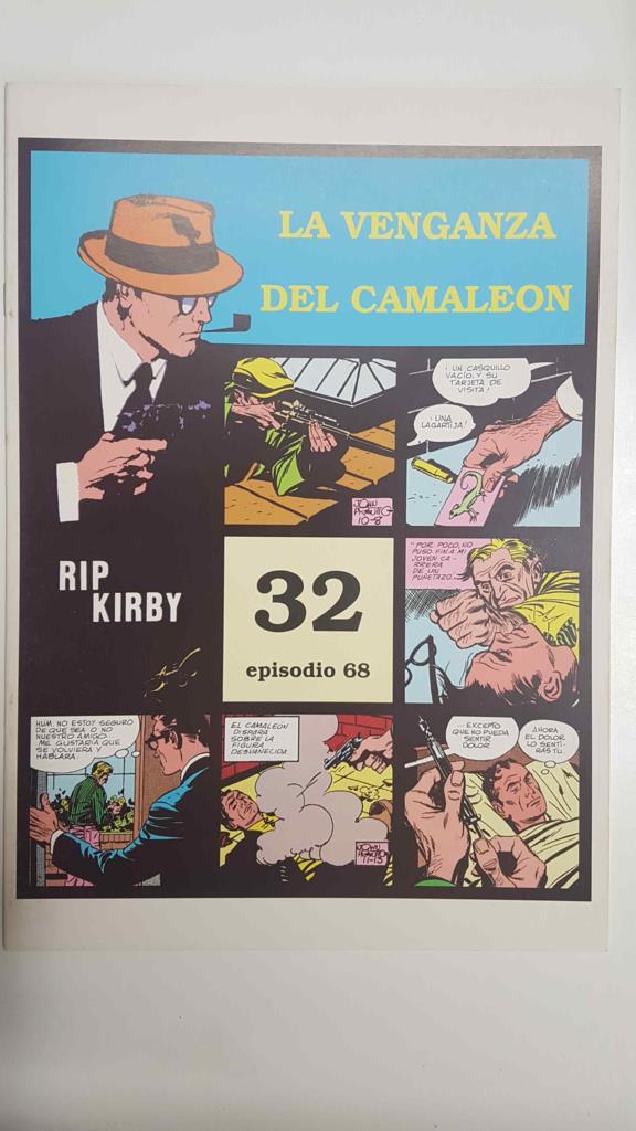 Rip Kirby 32/episodio 068 - La venganza del camaleon. Tiras diarias del 27/9/65 al 4/12/65