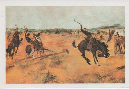 Postal E07362:  Las Mas Bellas Tarjetas Postales Siglo XIX y XX. Historia del Oeste (6)