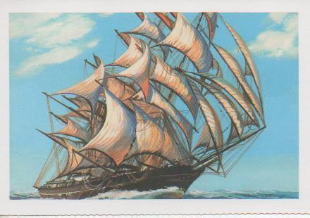 Postal E07354:  Las Mas Bellas Tarjetas Postales Siglo XIX y XX. Grandes Veleros (22)