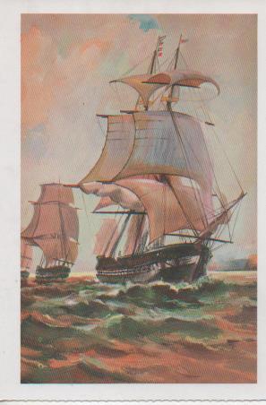 Postal E07345:  Las Mas Bellas Tarjetas Postales Siglo XIX y XX. Grandes Veleros (13)