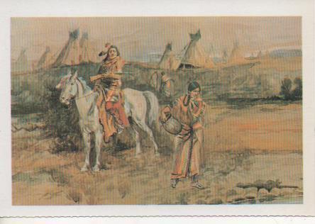 Postal E07367:  Las Mas Bellas Tarjetas Postales Siglo XIX y XX. Historia del Oeste (11)