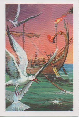 Postal E07337:  Las Mas Bellas Tarjetas Postales Siglo XIX y XX. Grandes Veleros (5)