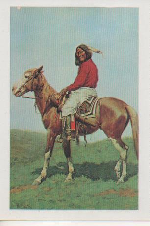Postal E07373:  Las Mas Bellas Tarjetas Postales Siglo XIX y XX. Historia del Oeste (17)