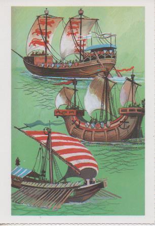 Postal E07334:  Las Mas Bellas Tarjetas Postales Siglo XIX y XX. Grandes Veleros (2)