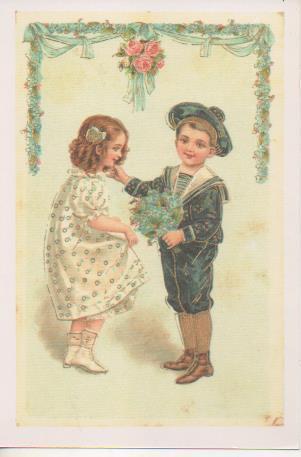 Postal E07276:  Las Mas Bellas Tarjetas Postales Siglo XIX y XX. Niños 