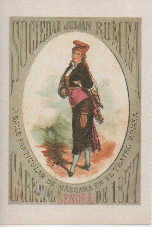 Postal E07323:  Las Mas Bellas Tarjetas Postales Siglo XIX y XX. Sociedad Julián Romea (15)