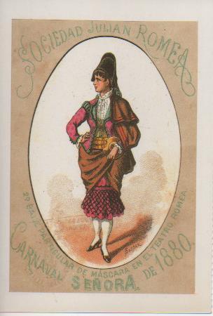 Postal E07315:  Las Mas Bellas Tarjetas Postales Siglo XIX y XX. Sociedad Julián Romea (7)