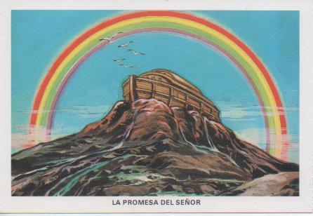 Postal E07422:  Las Mas Bellas Tarjetas Postales Siglo XIX y XX. La Sagrada Biblia. La Promesa del Señor