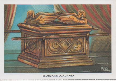 Postal E07405:  Las Mas Bellas Tarjetas Postales Siglo XIX y XX. La Sagrada Biblia. El Arca de laAlianza