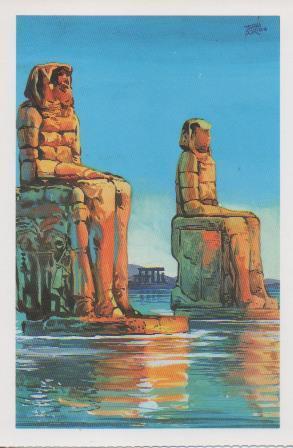 Postal E07442:  Las Mas Bellas Tarjetas Postales Siglo XIX y XX. Egipto Tierra de Faraones (14)