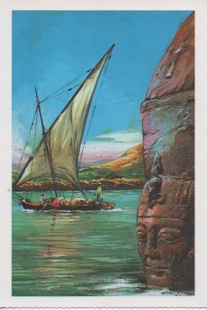 Postal E07441:  Las Mas Bellas Tarjetas Postales Siglo XIX y XX. Egipto Tierra de Faraones (13)