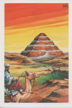 Postal E07438:  Las Mas Bellas Tarjetas Postales Siglo XIX y XX. Egipto Tierra de Faraones (10)