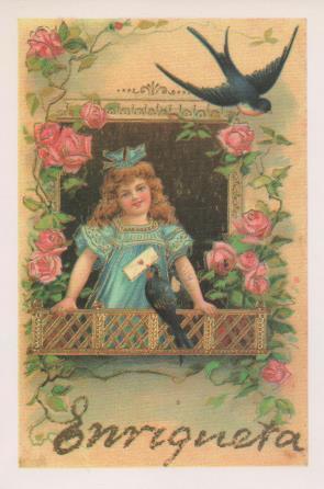 Postal E07273:  Las Mas Bellas Tarjetas Postales Siglo XIX y XX. Enriqueta