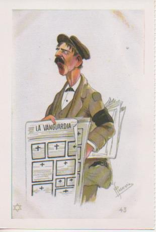 Postal E07111:  Las Mas Bellas Tarjetas Postales Siglo XIX y XX. Personajes Cómicos (19)