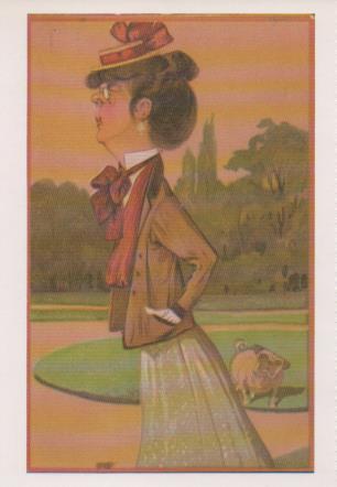 Postal E07101:  Las Mas Bellas Tarjetas Postales Siglo XIX y XX. Personajes Cómicos (9)