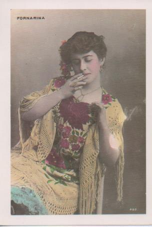 Postal E07044:  Las Mas Bellas Tarjetas Postales Siglo XIX y XX. Artistas. Fornarina (4) 