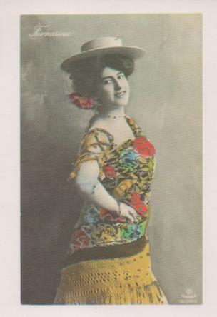 Postal E07042:  Las Mas Bellas Tarjetas Postales Siglo XIX y XX. Artistas. Fornarina (2)
