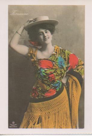 Postal E07041:  Las Mas Bellas Tarjetas Postales Siglo XIX y XX. Artistas. Fornarina
