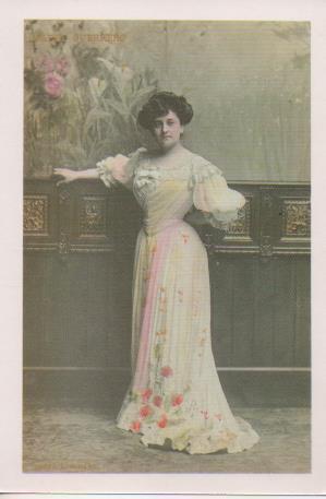 Postal E07029:  Las Mas Bellas Tarjetas Postales Siglo XIX y XX. Artistas. Artistas. Maria Guerrero