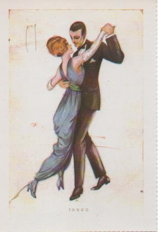 Postal E07064:  Las Mas Bellas Tarjetas Postales Siglo XIX y XX. Parejas de Baile (8)