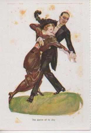 Postal E07062:  Las Mas Bellas Tarjetas Postales Siglo XIX y XX. Parejas de Baile (6)