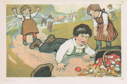 Postal E07268:  Las Mas Bellas Tarjetas Postales Siglo XIX y XX. Niños Jugando (7)