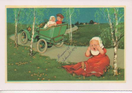 Postal E07263:  Las Mas Bellas Tarjetas Postales Siglo XIX y XX. Niños Jugando (2)
