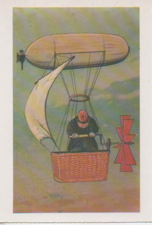 Postal E07260:  Las Mas Bellas Tarjetas Postales Siglo XIX y XX, Caricatura Zepelín
