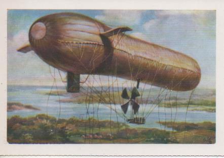 Postal E07252:  Las Mas Bellas Tarjetas Postales Siglo XIX y XX, Zepelin (2)