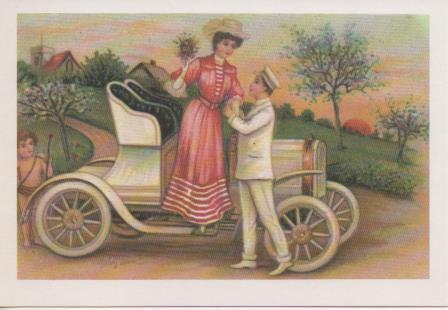 Postal E07248:  Las Mas Bellas Tarjetas Postales Siglo XIX y XX, Coches Clasicos (4)