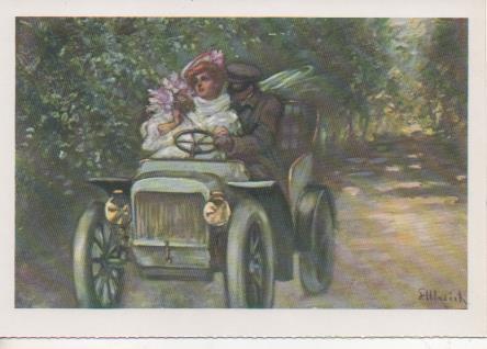 Postal E07245:  Las Mas Bellas Tarjetas Postales Siglo XIX y XX, Coches Clásicos (1)
