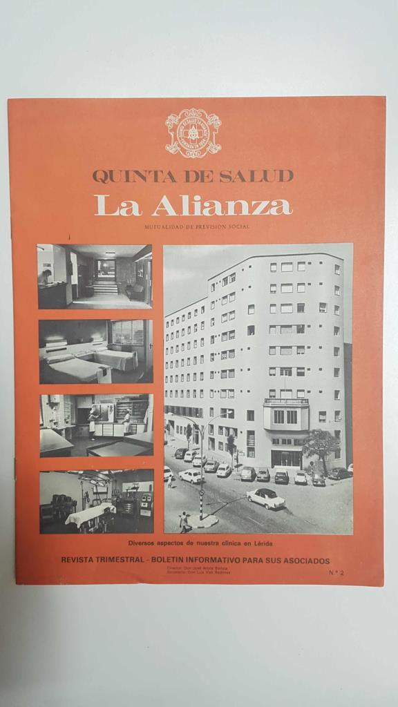 Quinta de Salud la Alianza, mutualidad de prevision social num 2. Diversos aspectos de nuestra clinica en Lerida