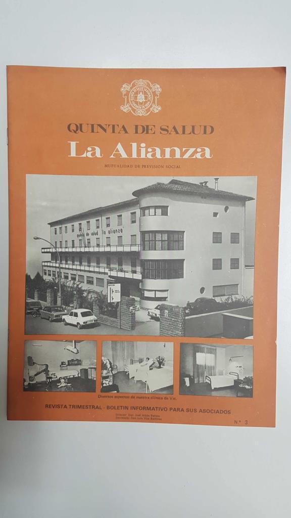 Quinta de Salud la Alianza, mutualidad de prevision social num 3. Diversos aspectos de nuestra clínica de Vic
