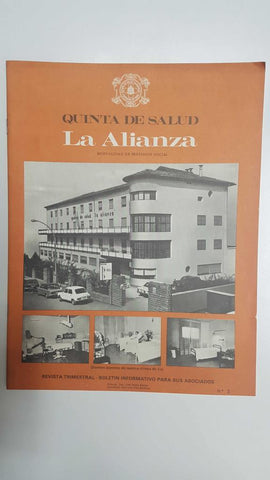 Quinta de Salud la Alianza, mutualidad de prevision social num 3. Diversos aspectos de nuestra clínica de Vic