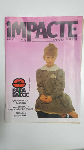 Revista Impacte num 72 any 3, del 2 al 16 d'octubre de 1989. Sabadell - Terrassa