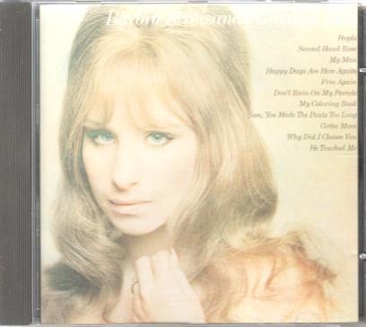 CD Musica: Barbra Streisand's Greatest hits