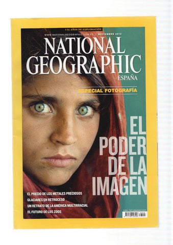 National Geographic,noviembre 2013: Especial fotografia. El poder de la imagen