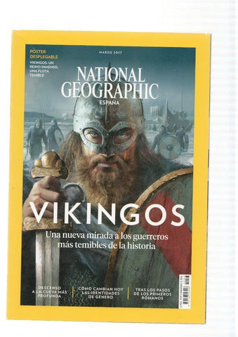 National Geographic,vol. 40 num. 03, marzo 2017: Vikingos. Una nueva mirada a