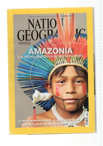 National Geographic,vol. 34, num. 02, febrero 2014: Amazonia, los ultimos