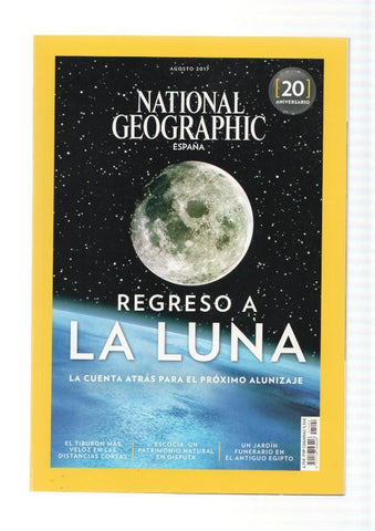 National Geographic,vol. 41 num. 02, agosto 2017: Regreso a la luna. La cuenta