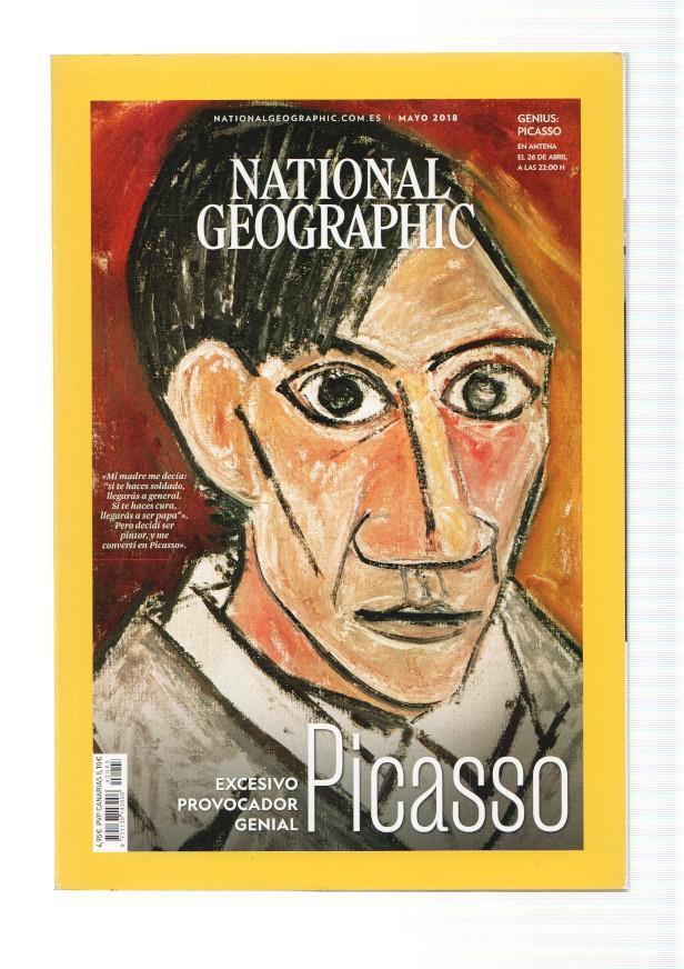 National Geographic,vol. 42, num. 05, mayo 2018: Picasso, excesivo provocador