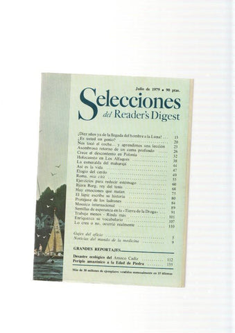 Selecciones del Reader s Digest. julio 1979: Diez años ya de la llegada del hombre