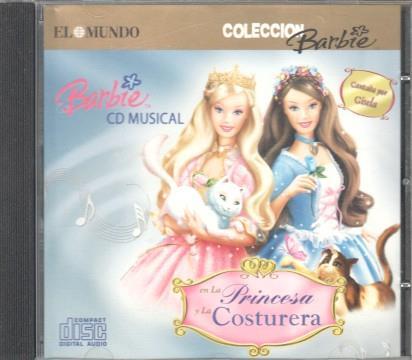 CD Musica: Barbie En la princesa y la costurera