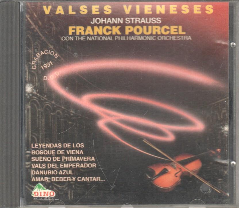 CD Musica: Valses vieneses - Johann Strauss/Franck Pourcel