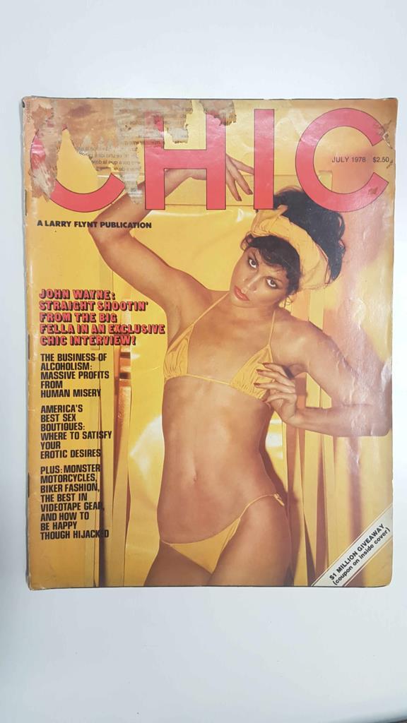 Revista Chic july 1978 - entrevista a John Wayne